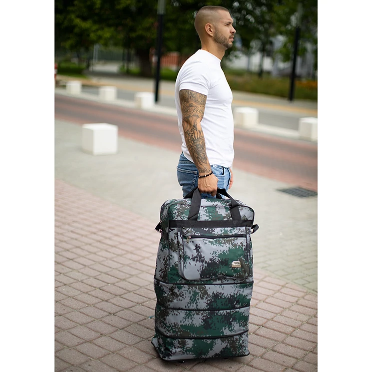 Gurulós utazótáska bővíthető XXL óriás méret