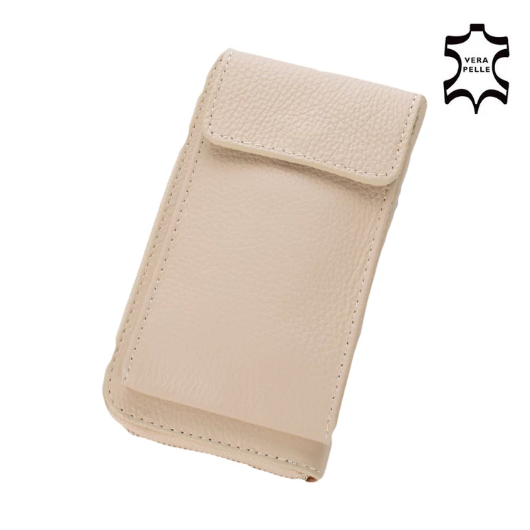 Valódi bőr telefontartó és pénztárca egyben