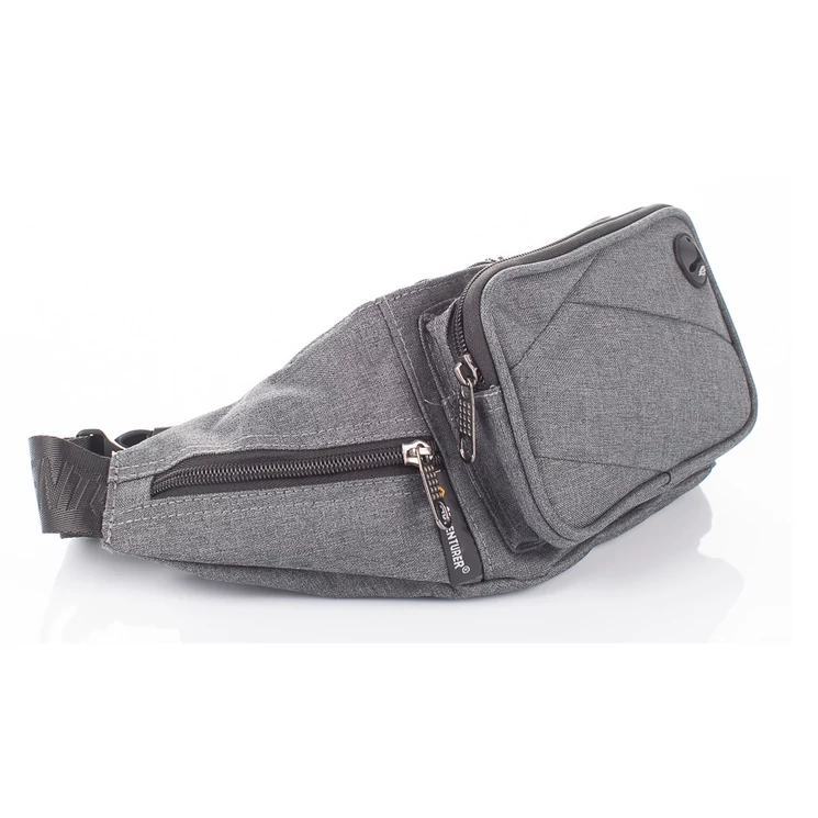 AdventureR nagyméretű övtáska szürke színben AT5313