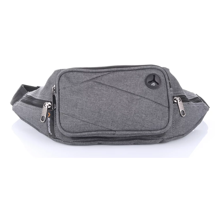 AdventureR nagyméretű övtáska szürke színben AT5313
