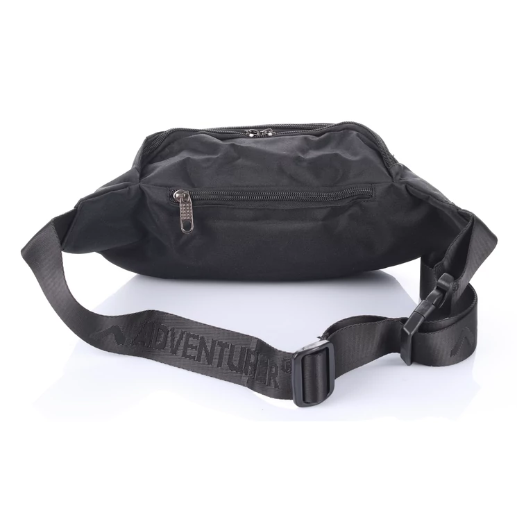 AdventureR nagyméretű övtáska fekete színben AT5313