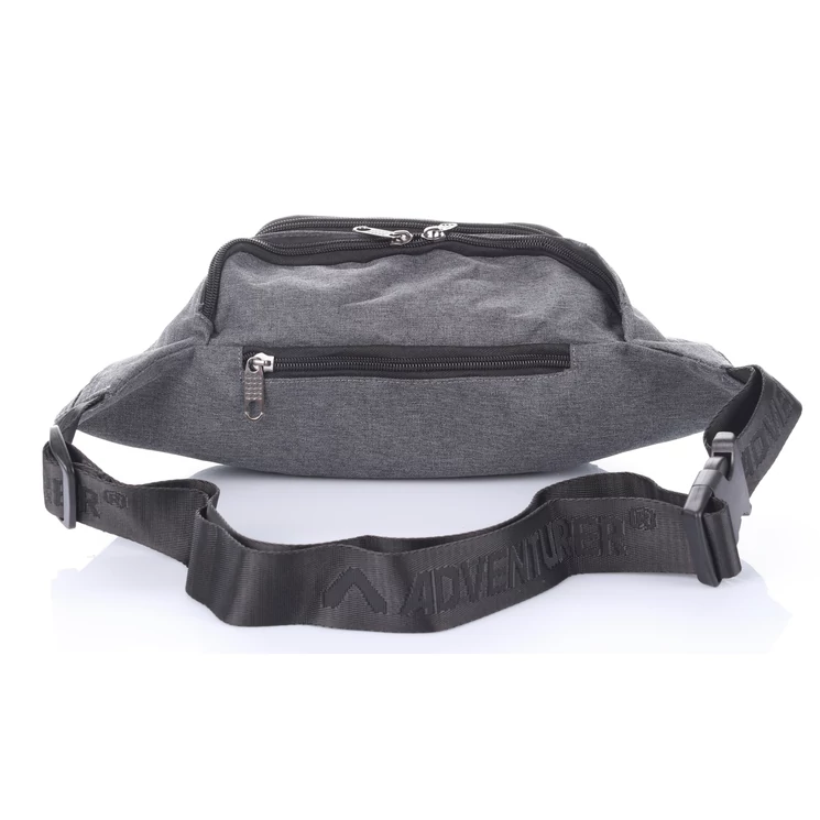 AdventureR nagyméretű övtáska szürke színben AT5313