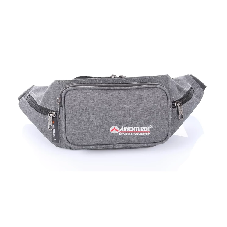 AdventureR nagyméretű övtáska szürke színben AT5307