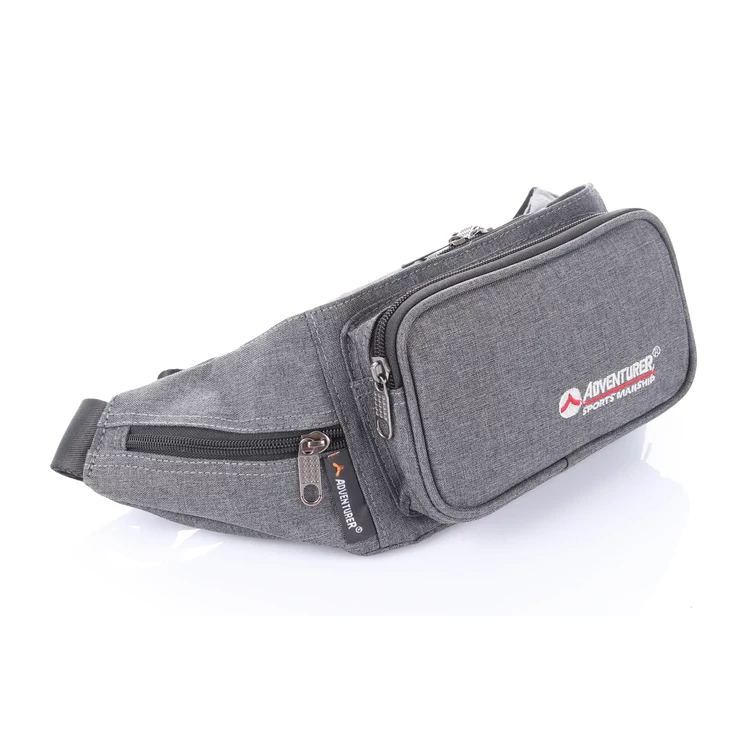 AdventureR nagyméretű övtáska szürke színben AT5307