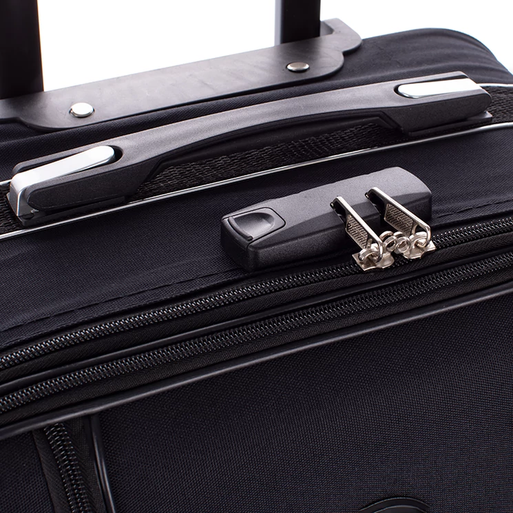 Bőrönd közép méret fekete színben