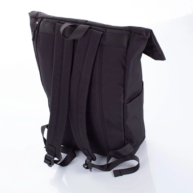 Kék vászon többzsebes hátizsák