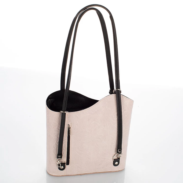 FAIRY Valódi bőr női válltáska hátitáska