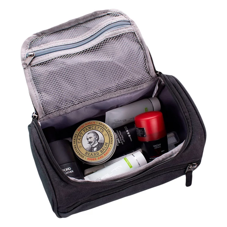 Kozmetikai táska sötétkék színben