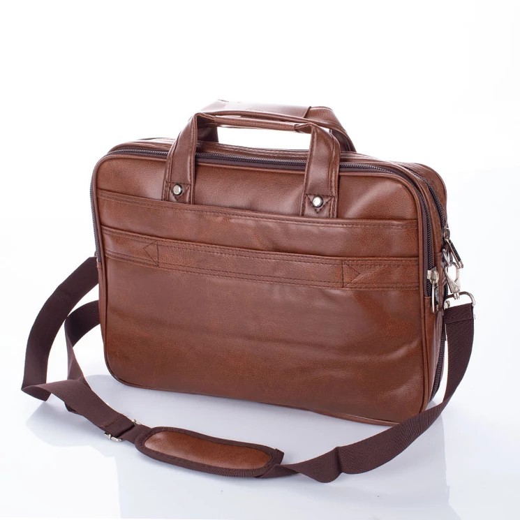 3 részes üzleti táska barna színben