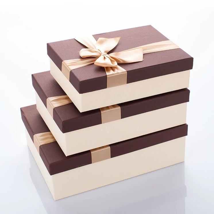 Ajándékdoboz szett masnis 3 darabos