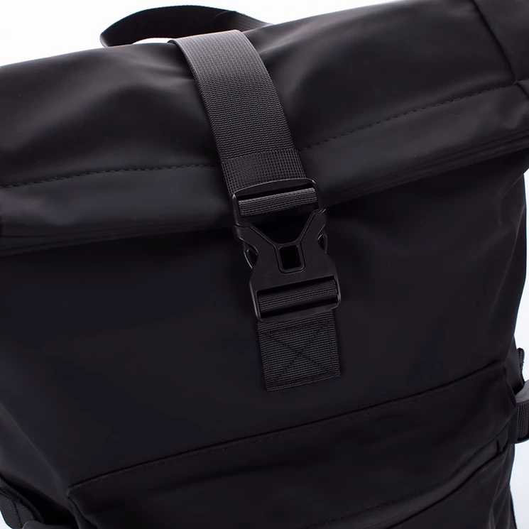 Sárga vízálló többzsebes laptoptartós hátizsák