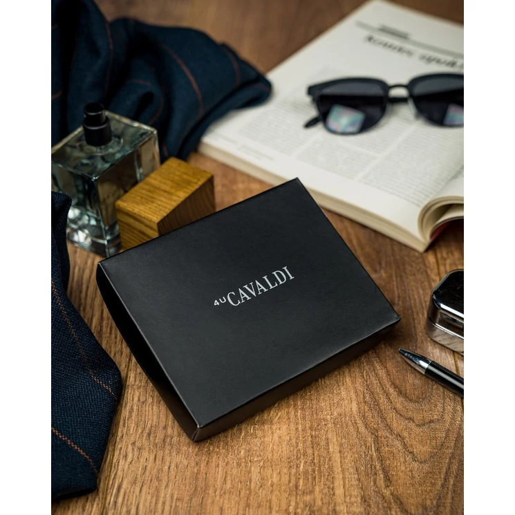 Valódi Bőr Elegáns férfi pénztárca RFID védelemmel