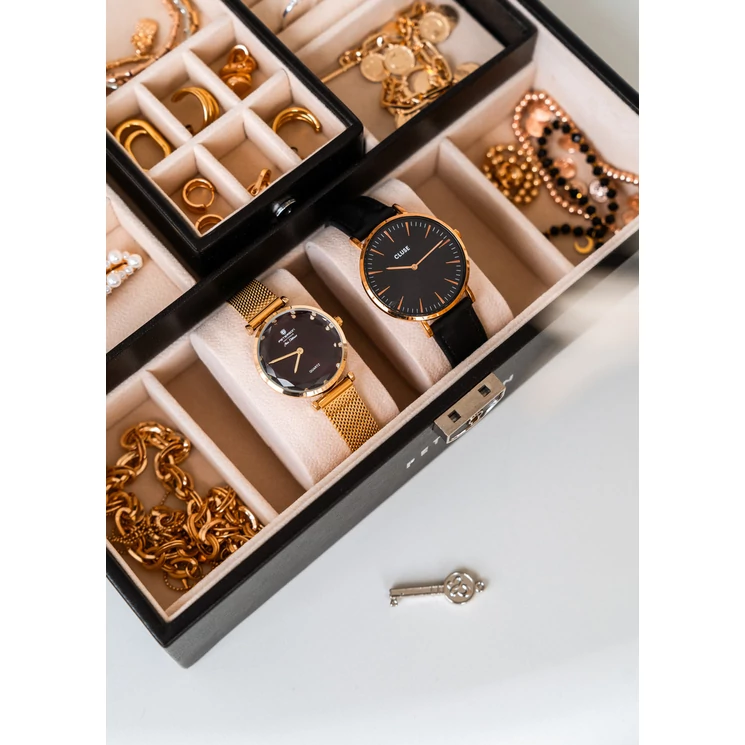 Exkluzív Ékszerdoboz Nagy tükörrel