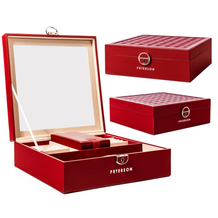 Exkluzív Ékszerdoboz Nagy tükörrel