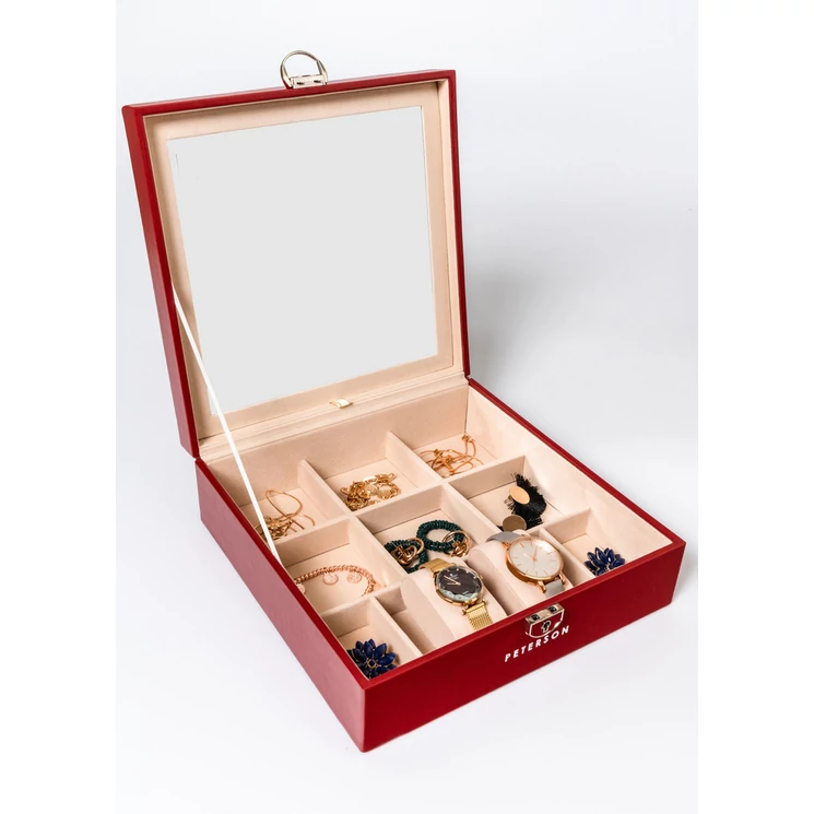 Exkluzív Ékszerdoboz Nagy tükörrel