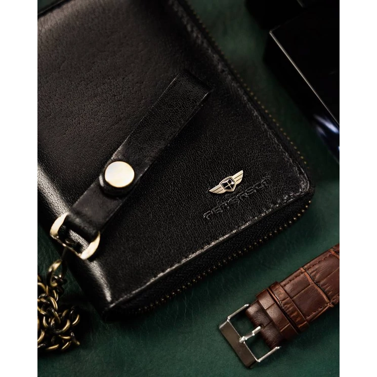 Valódi bőr Peterson Férfi pénztárca