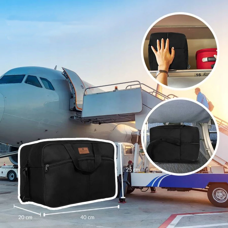 Peterson Fedélzeti táska Ryanair fedélzeti ingyenes méret 40 x 20 x 25 cm