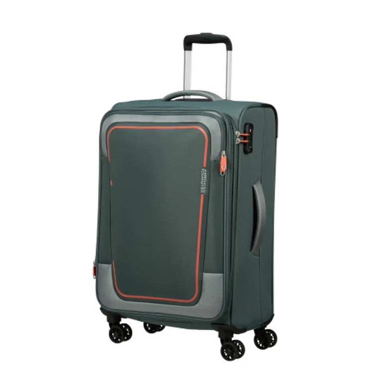 AMERICAN TOURISTER PULSONIC SPINNER 68/25 EXP TSA DARK FOREST