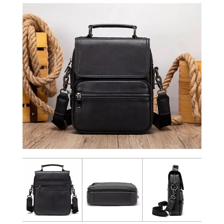  Valódi bőr férfi oldaltáska