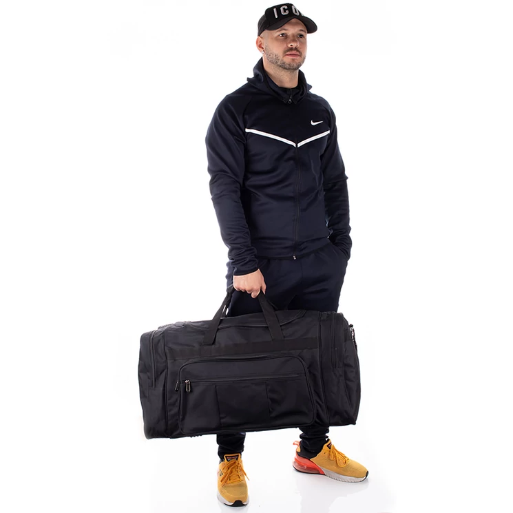 Adventurer „XXL” Sport és utazótáska fekete színben