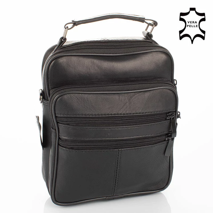  Valódi bőr férfi oldaltáska