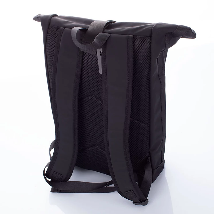 Rózsaszín vízálló többzsebes laptoptartós hátizsák