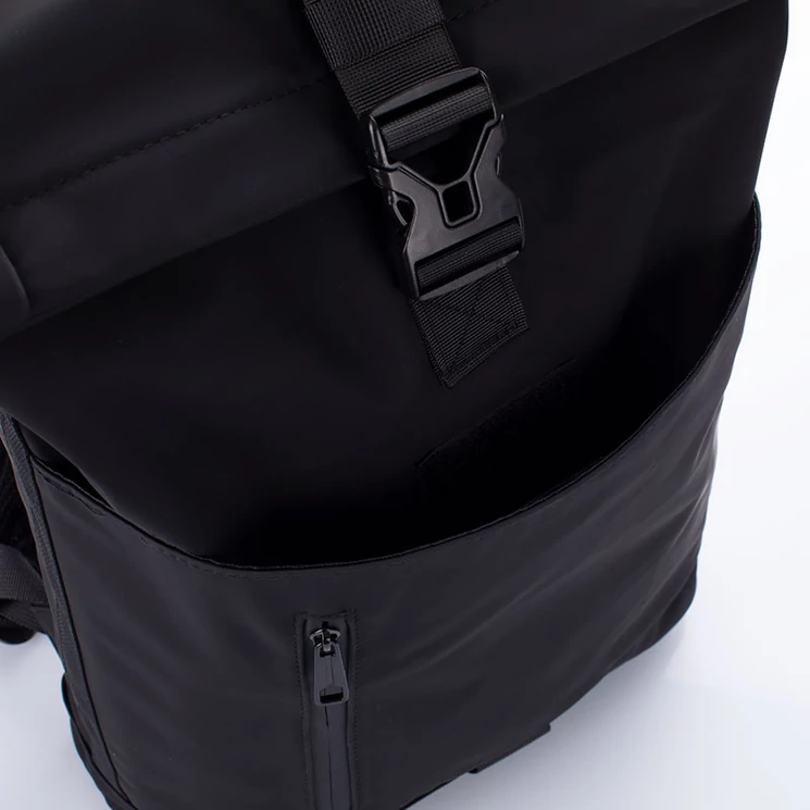 Rózsaszín vízálló többzsebes laptoptartós hátizsák