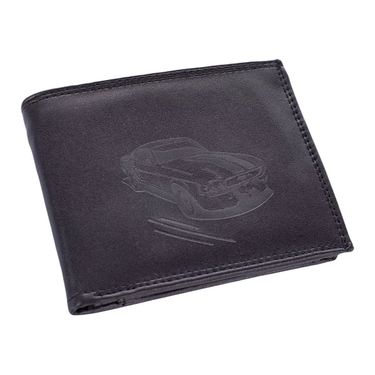 Férfi autós pénztárca fekete színben YF-123-black-car