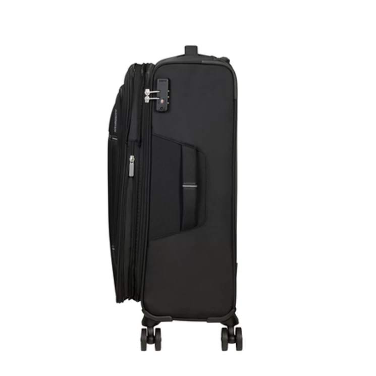 American Tourister Crosstrack Spinner 67 cm Black/Grey színben