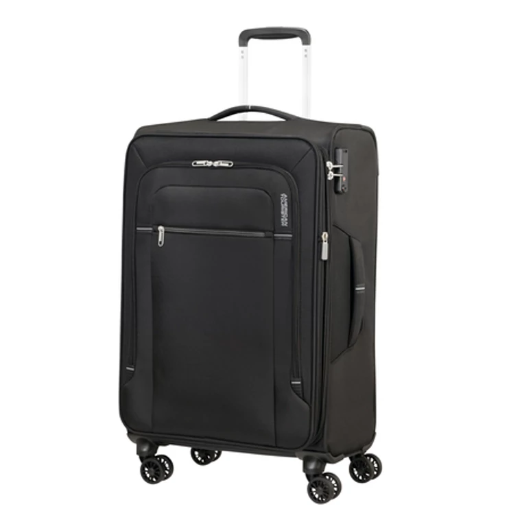 American Tourister Crosstrack Spinner 67 cm Black/Grey színben