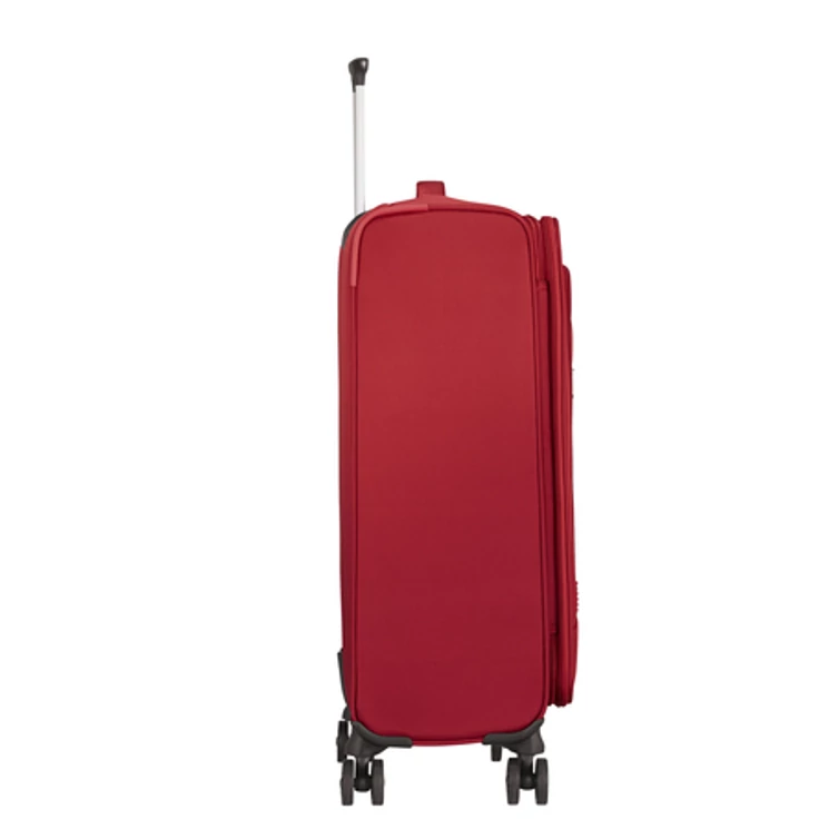 American Tourister Crosstrack Spinner bővíthető bőrönd 67 cm Red/Grey színben