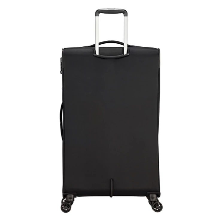 American Tourister Crosstrack Spinner bővíthető bőrönd 79 cm Black/Grey színben