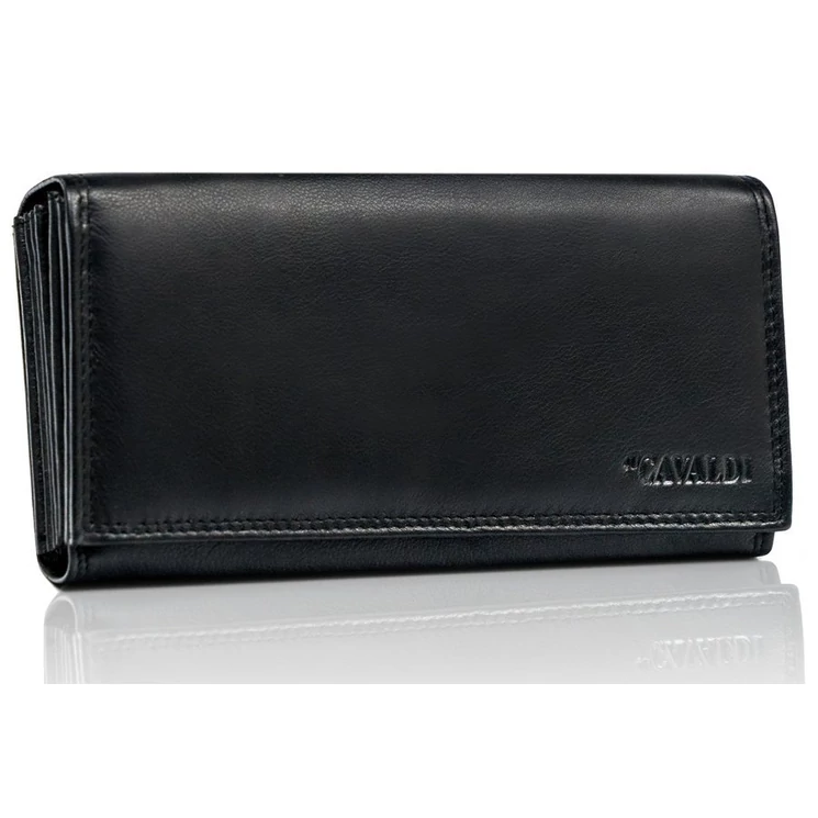 Cavaldi valódi bőr brifkó pincér Pénztárca