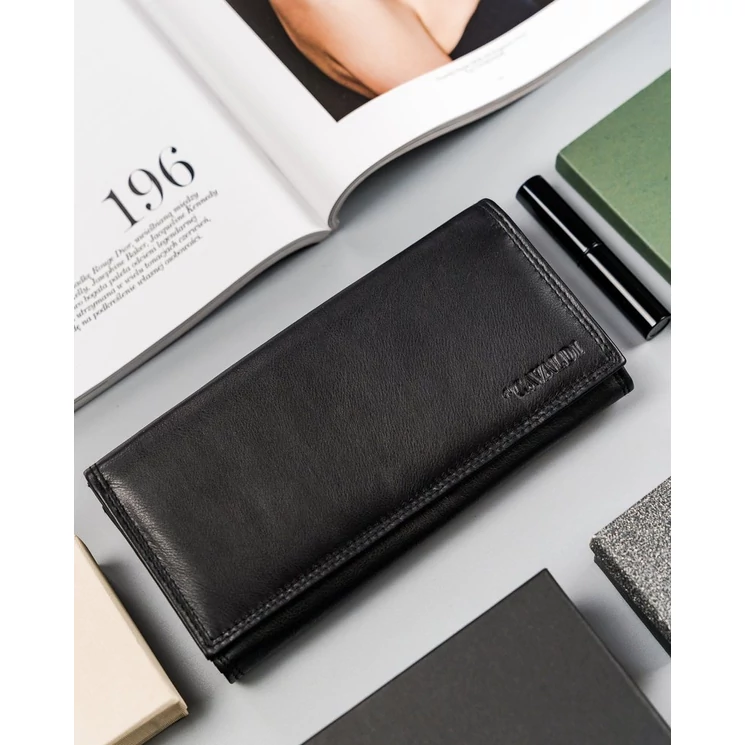 Cavaldi valódi bőr brifkó pincér Pénztárca