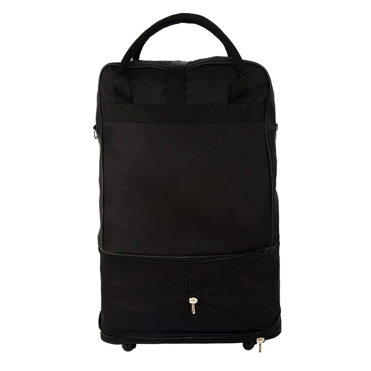 Gurulós utazótáska bővíthető XL méret kék