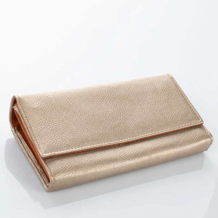 Arany színű brifkó pénztárca