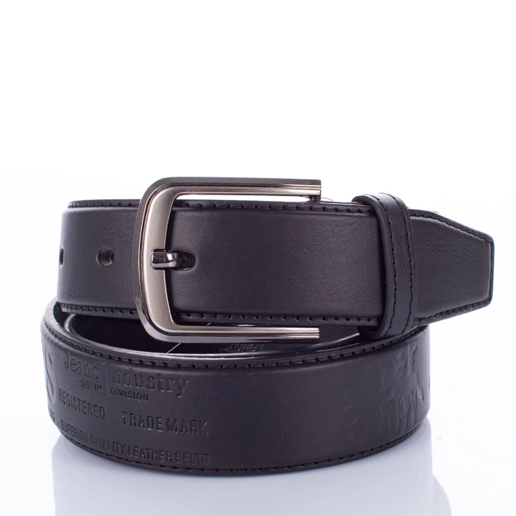 JEANS férfi öv fekete színben 115 cm