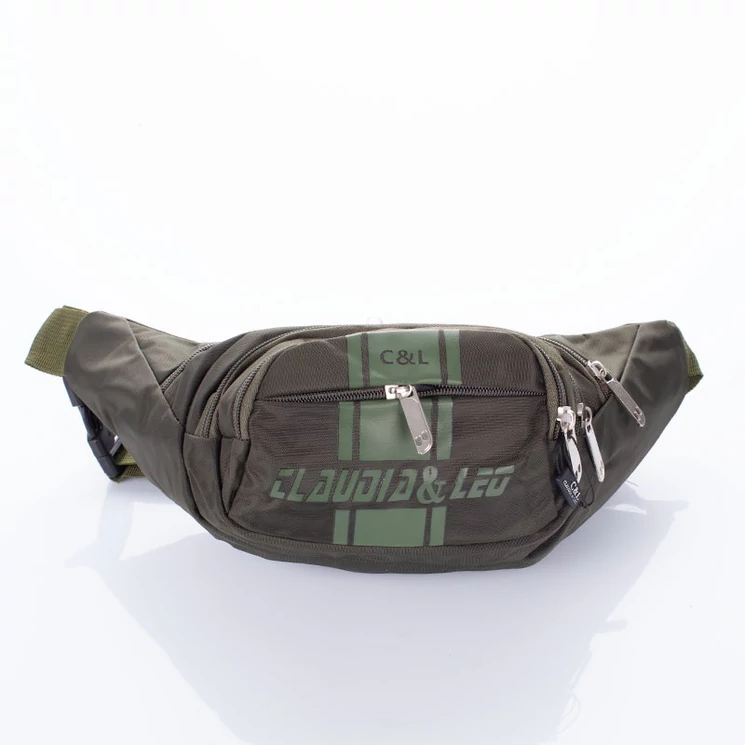 Többzsebes övtáska keresztpántos táska 