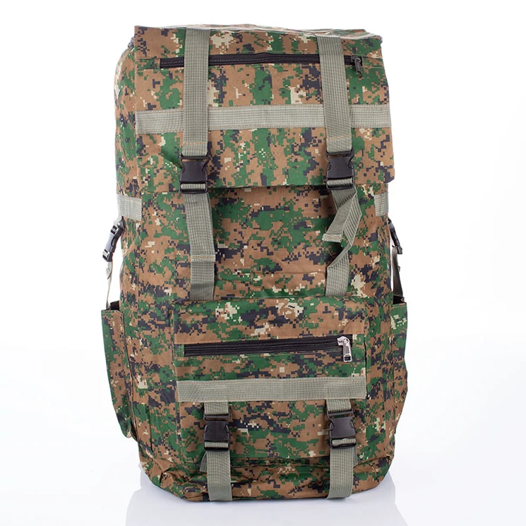 Nagyméretű Terepszínű túrahátizsák green camo 