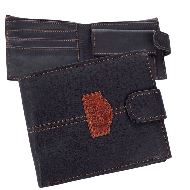 Barna színű Férfi pénztárca sötétbarna színben