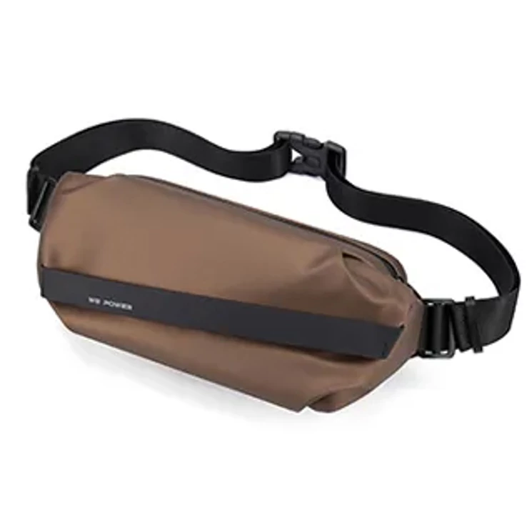 Professional vízhatlan övtáska barna színben 