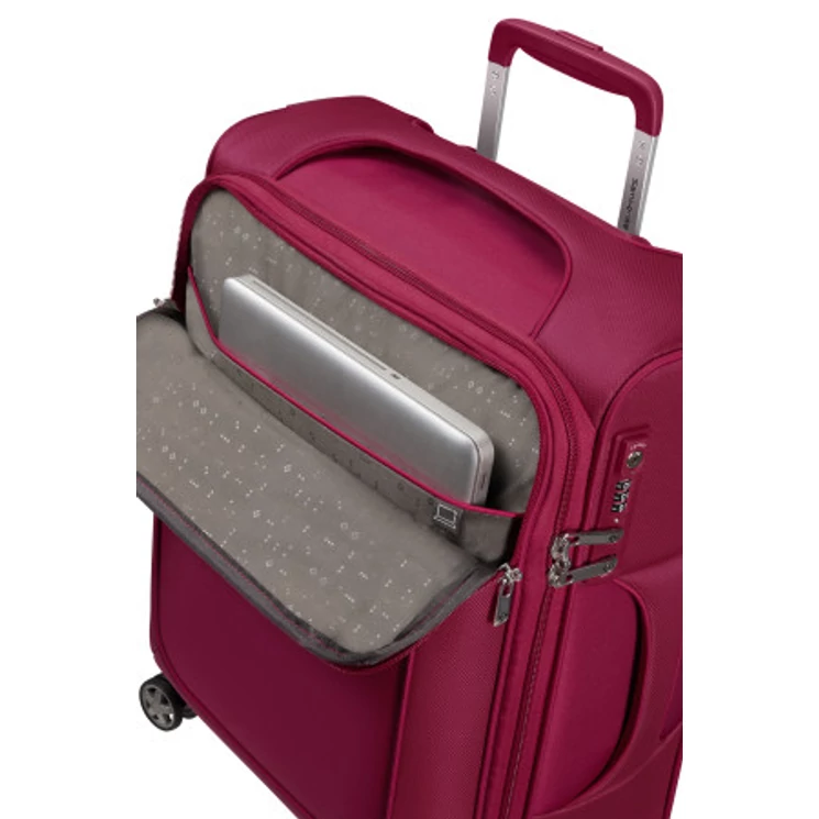 SAMSONITE D'LITE SPINNER 55/20 EXP FUCHSIA