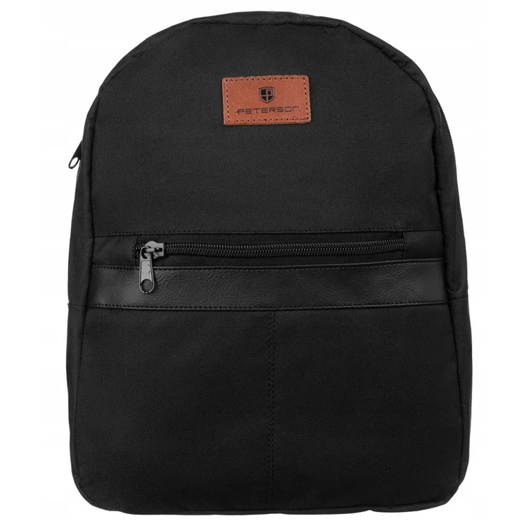 Peterson hátizsák fekete színben
