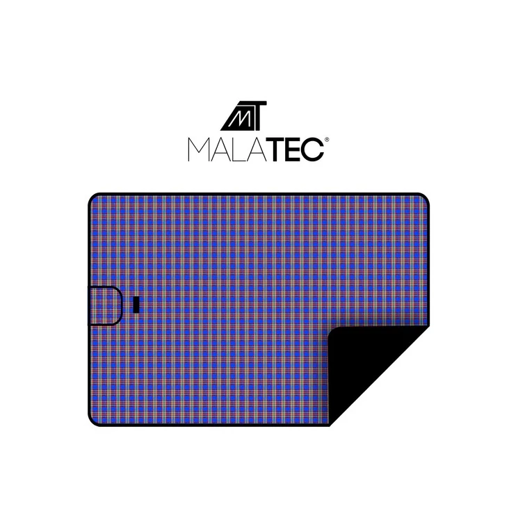 Kiránduló matrac 145x180 cm basic - blue