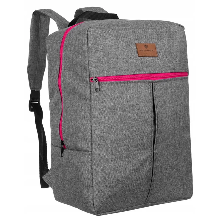 Peterson Fedélzeti hátizsák Ryanair fedélzeti ingyenes méret 40 x 20 x 25 cm