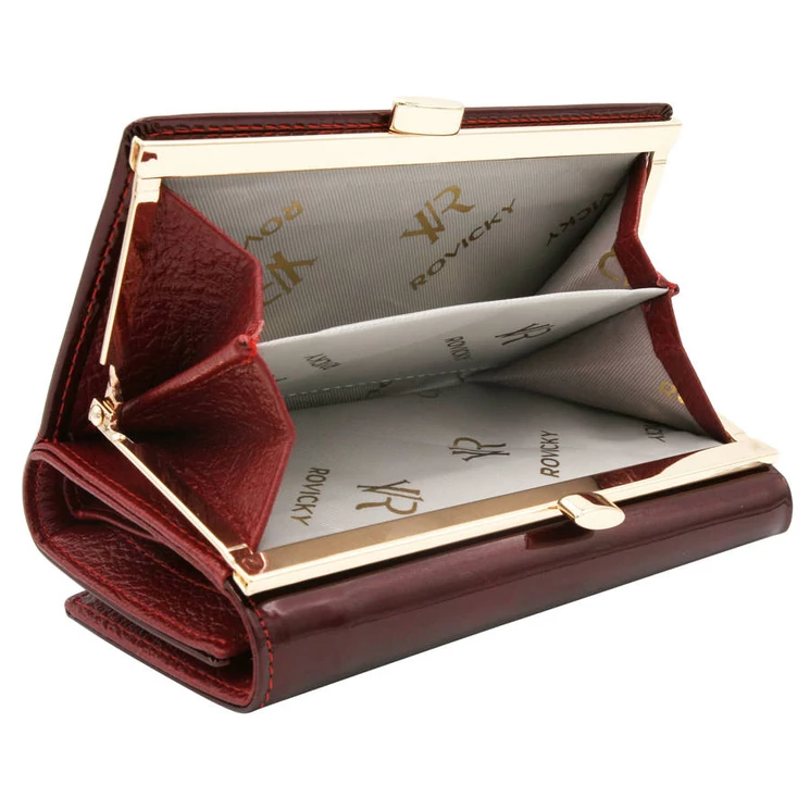 Roviczky Valódi bőr női pénztárca RFID rendszerrel