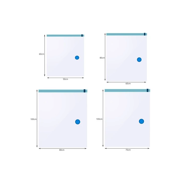 Bőröndrendező vákumzsák 10 darabos készlet