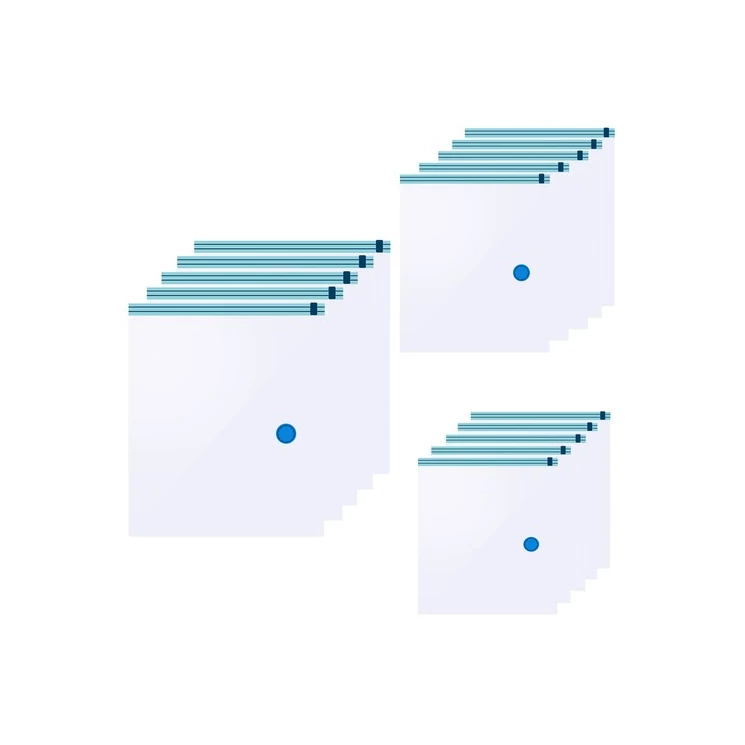 Bőröndrendező vákumzsák 15 darabos készlet