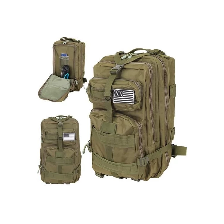 Military túrahátizsák zöld színben 35L