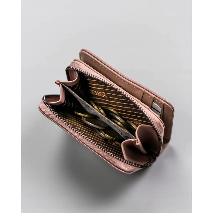 Kisméretű női pénztárca Powder színben